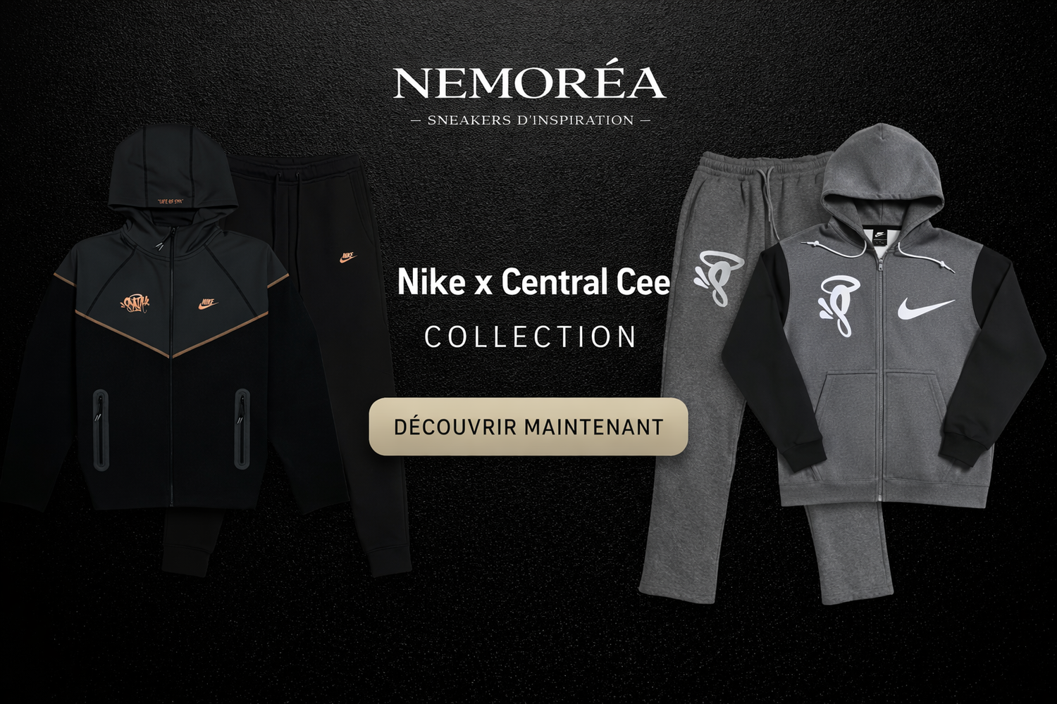 Nike x Central Cee Collection – Tech Fleece &amp; Syna Hoodie