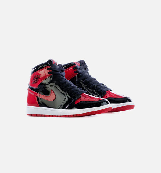 Jordan 1 haute rétro originale Patent Bred
