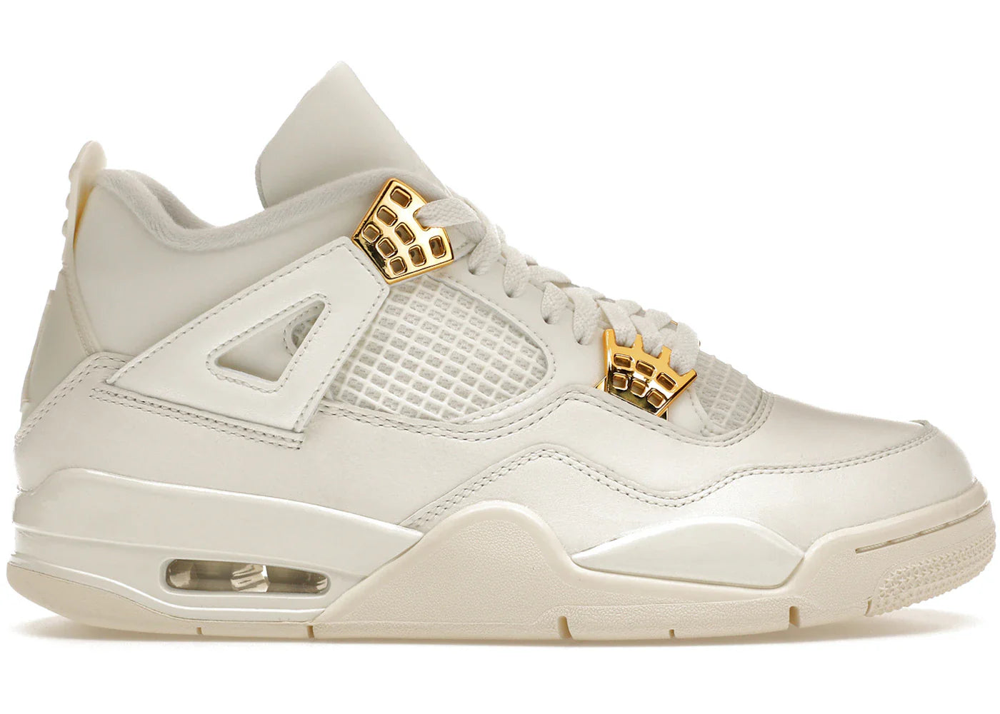Jordan 4 Retro Doré Femme – Élégance & Style