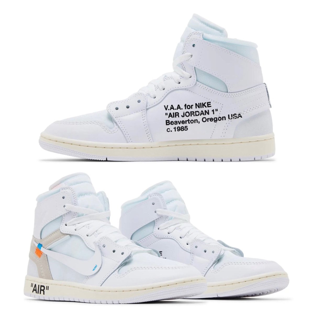 Jordan 1 Retro High Virgil Abloh Archive Alaska