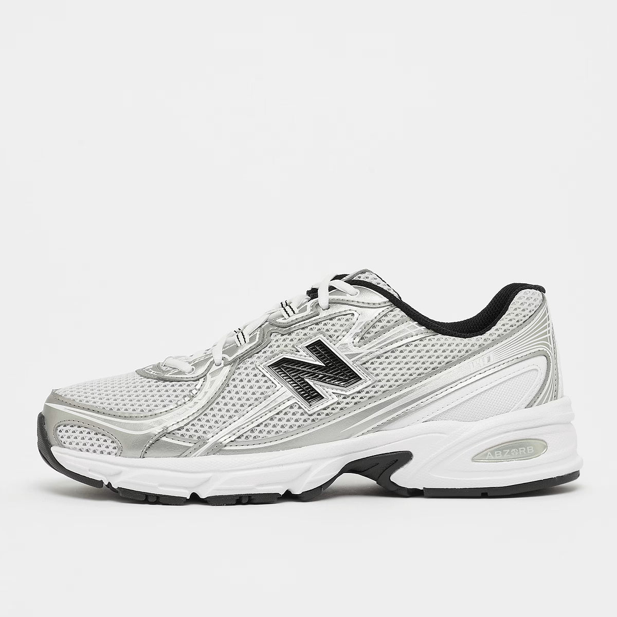 New Balance 740 Blanc Argenté Metallic Marine