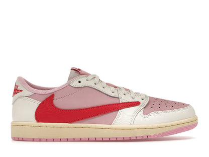 Jordan 1 Retro Low OG SP Travis Scott Sail Rose tropical
