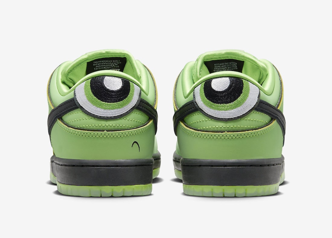 Nike SB Dunk Low The Powerpuff Girls Buttercup